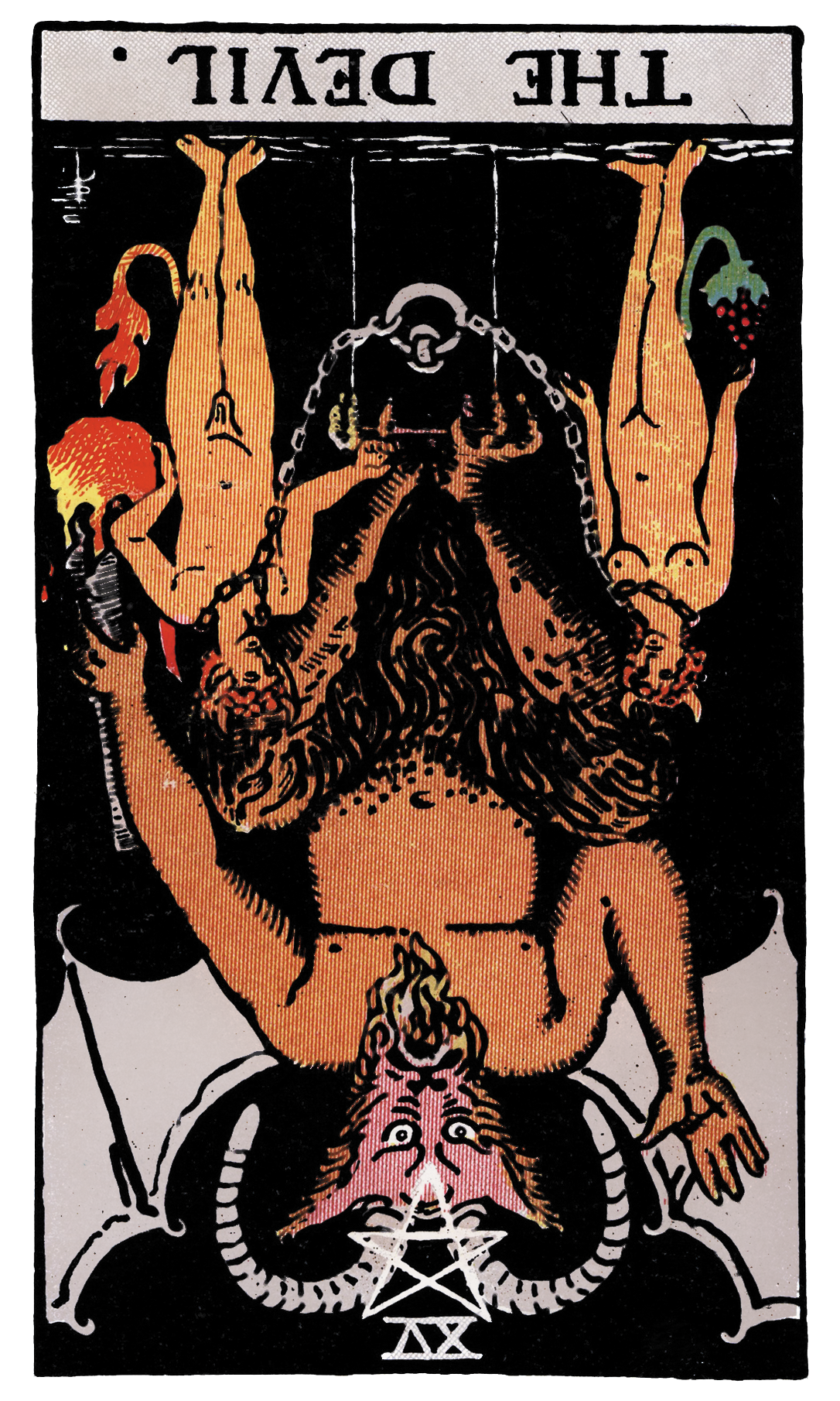 Carte de tarot — devil-r